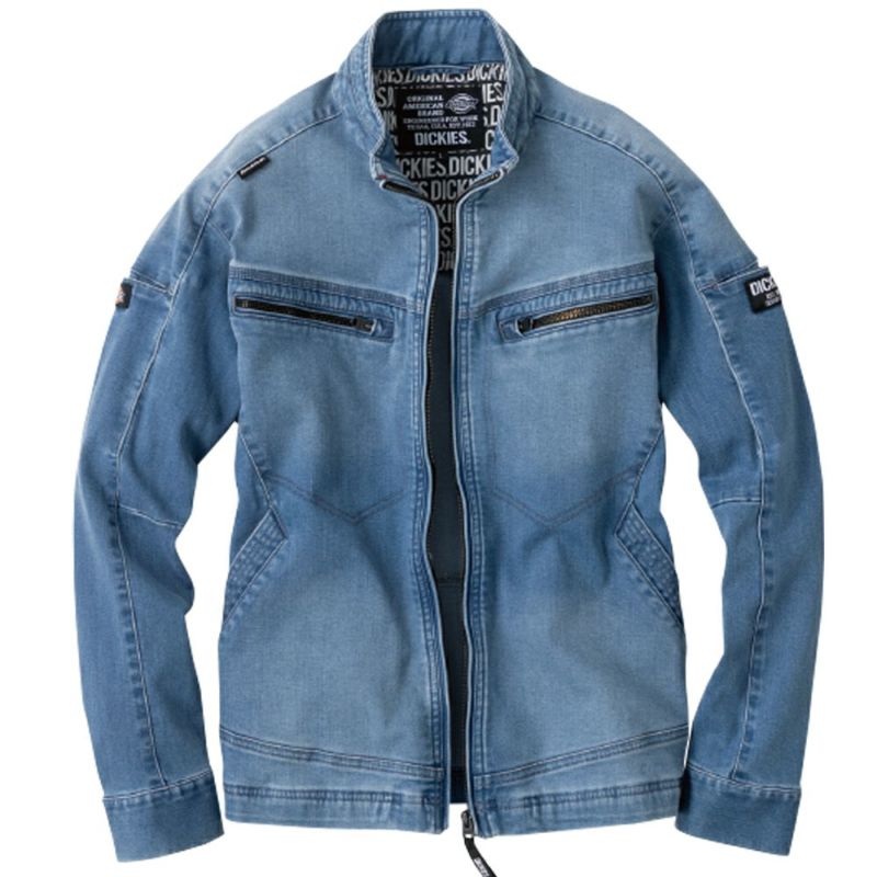 デニムジャケット Dickies × example Dickies】ストレッチシルキーデニムジャケット|コーコス信岡公式通販