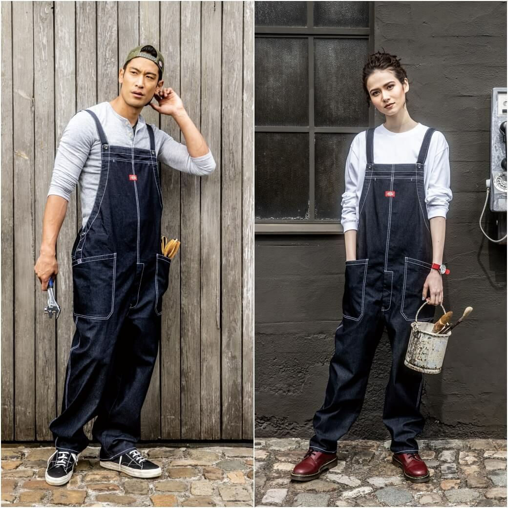 Dickies】ストレッチデニムサロペット|コーコス信岡公式通販
