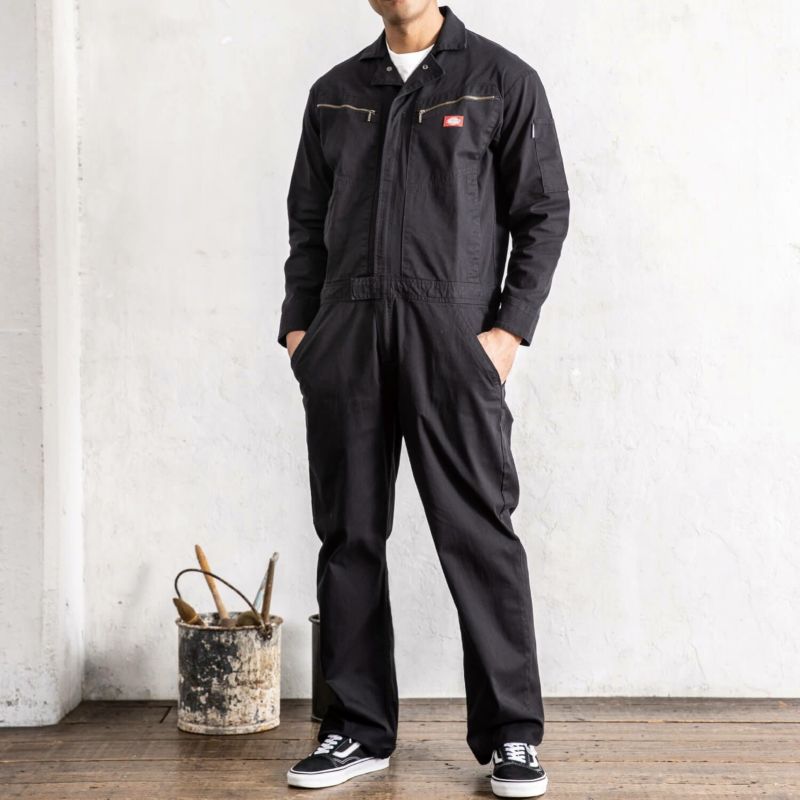 ディッキーズdickies♦︎未使用タグ付ストレッチツイル つなぎ オールインワン Dickies】ストレッチツイルつなぎ|コーコス信岡公式通販