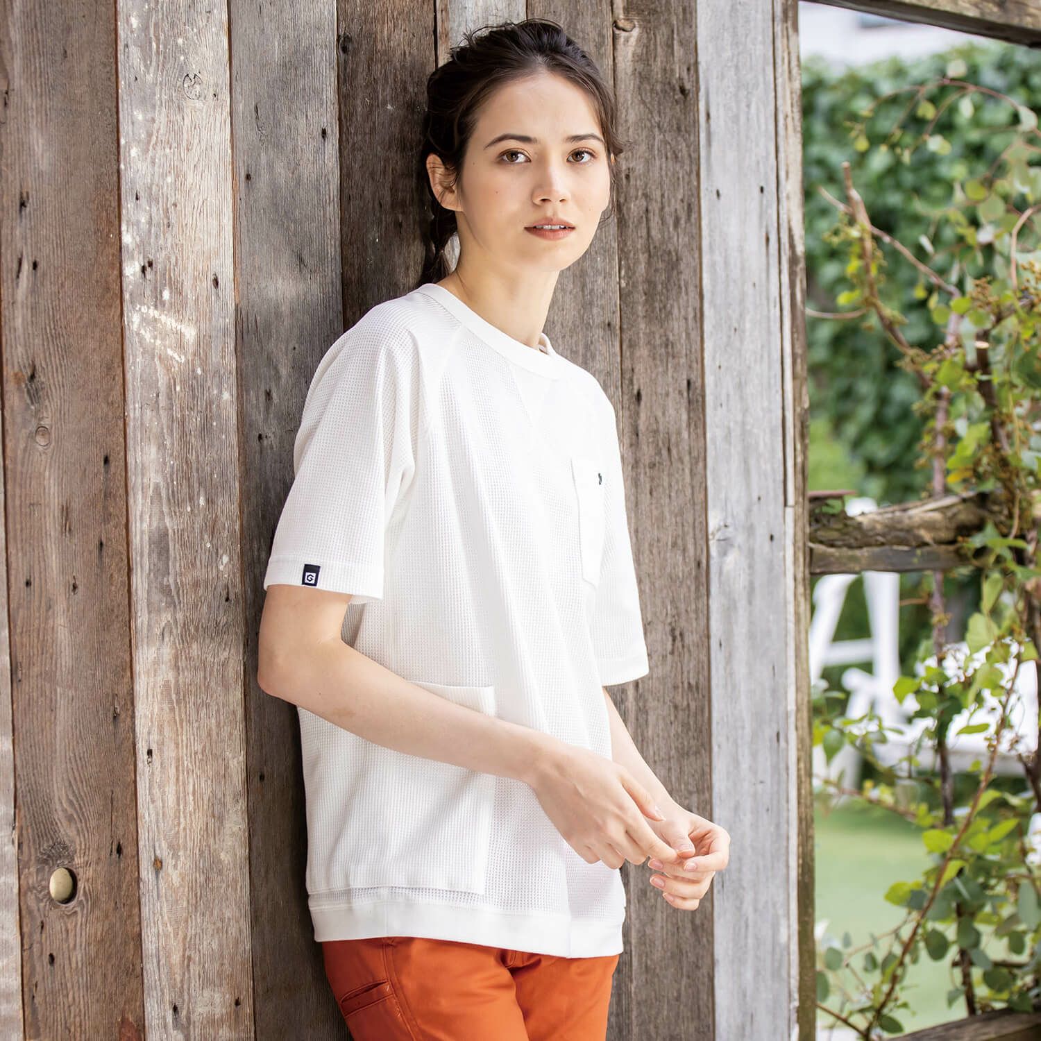 GLADIATOR】薄地ワッフル素材5ポケットTシャツ|コーコス信岡公式通販 
