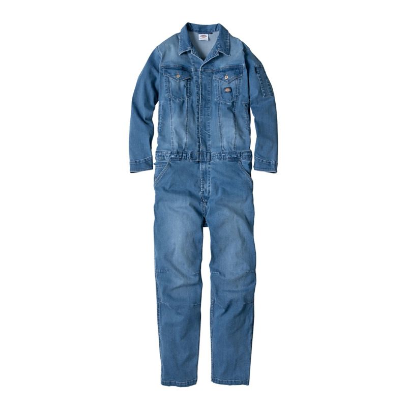 Dickies】ストレッチシルキーデニムツナギ | コーコスオンライン