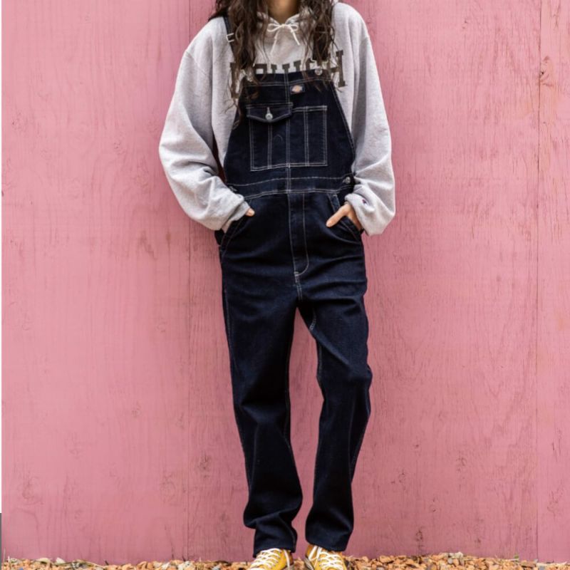 Dickies オーバーオール サロペット デニムオーバーオール（ユニ