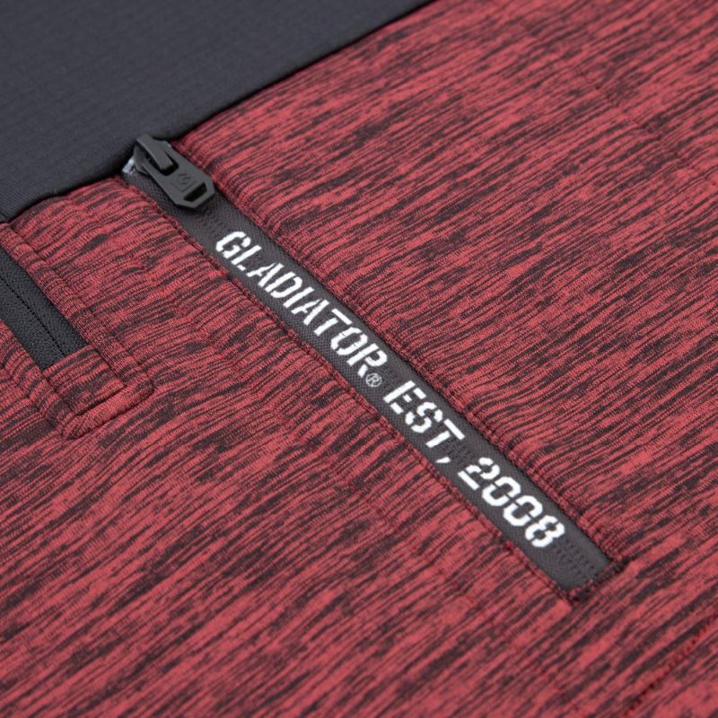 GLADIATOR】光発熱ブロックフリースハーフZIP | コーコス