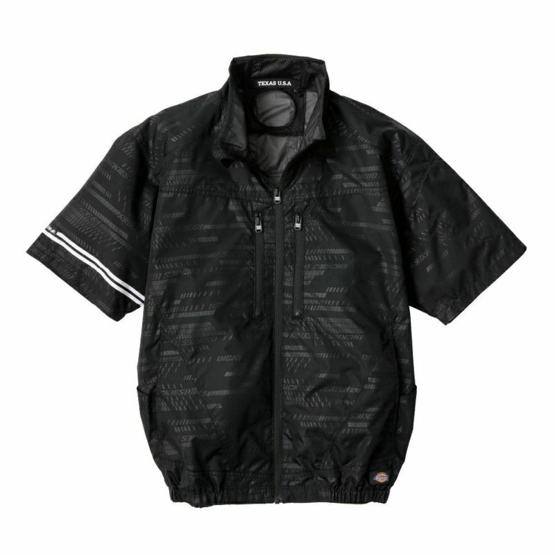 熱中症対策に！Dickies遮熱半袖ブルゾン空調ウェア(ペルチェ対応