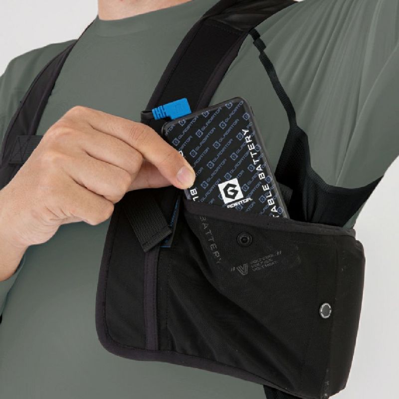 熱中症対策に保冷剤で体を強制冷却するアイスベスト|コーコス信岡公式通販