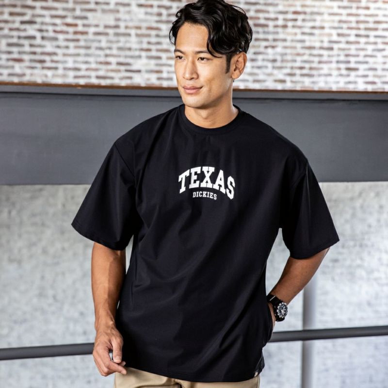 Dickies】シャリシャリ冷感サイドポケットストレッチ半袖Tシャツ