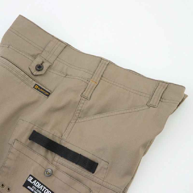 GLADIATOR】ストレッチマイクロヘリンボンカーゴパンツ|コーコス信岡