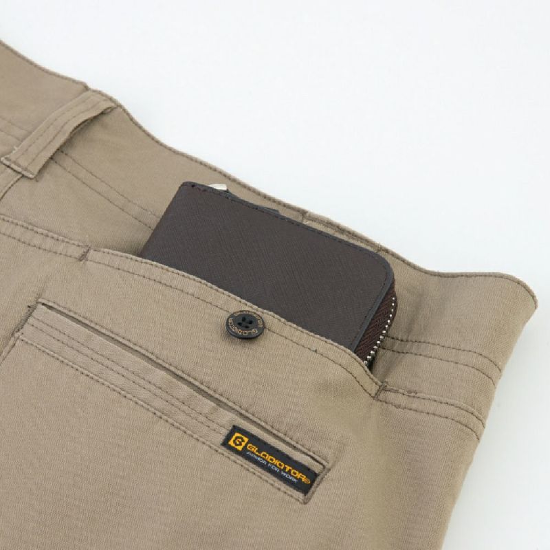 GLADIATOR】ストレッチマイクロヘリンボンカーゴパンツ|コーコス信岡