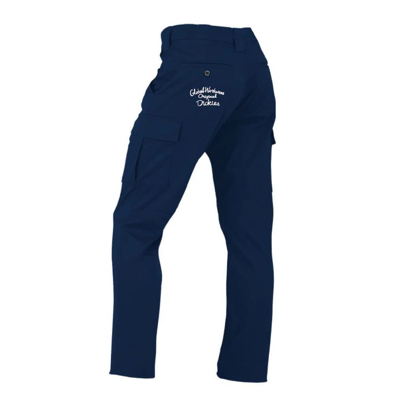 supreme Dickies ワークパンツ 青色刺繍ロゴ supreme Dickies ワークパンツ 青色刺繍ロゴ