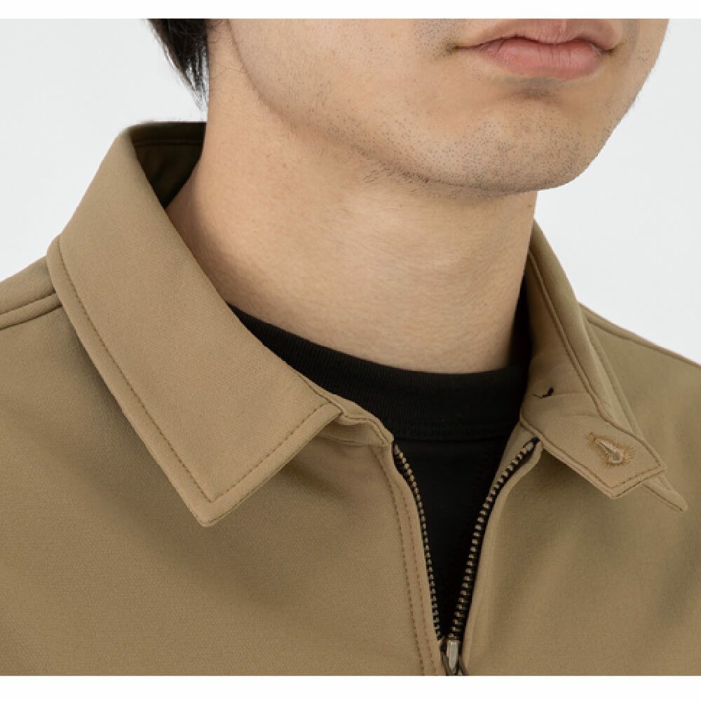 2WAYの襟(通常時)