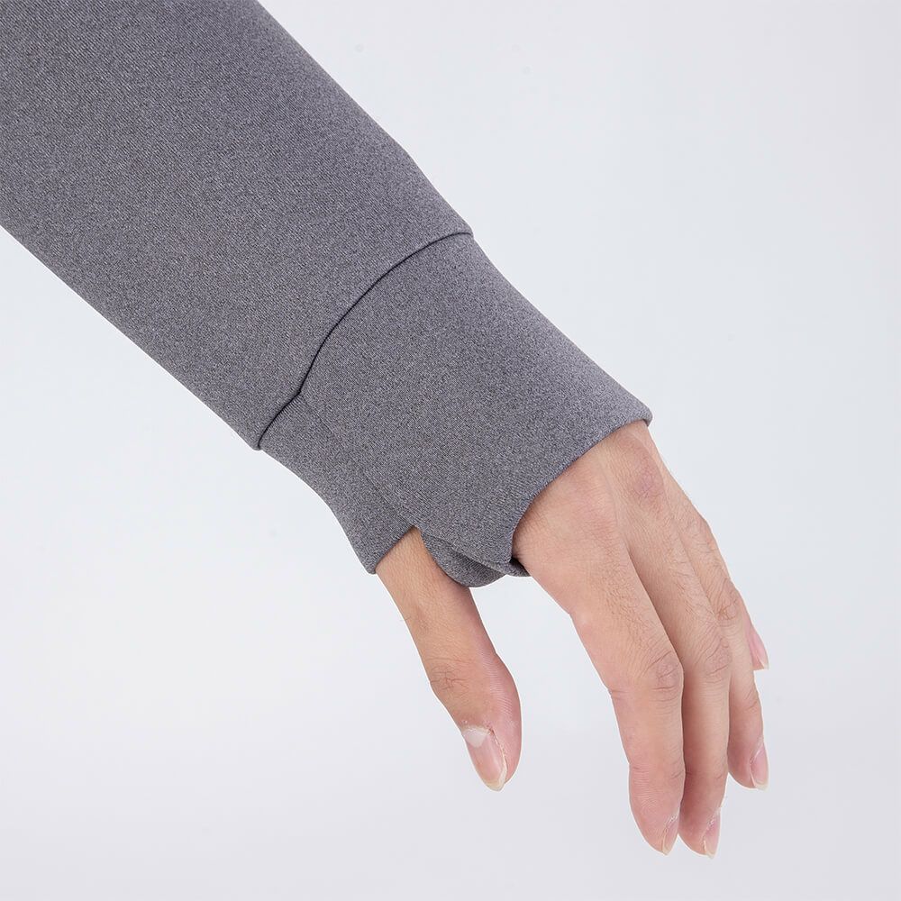 袖口サムホール付き