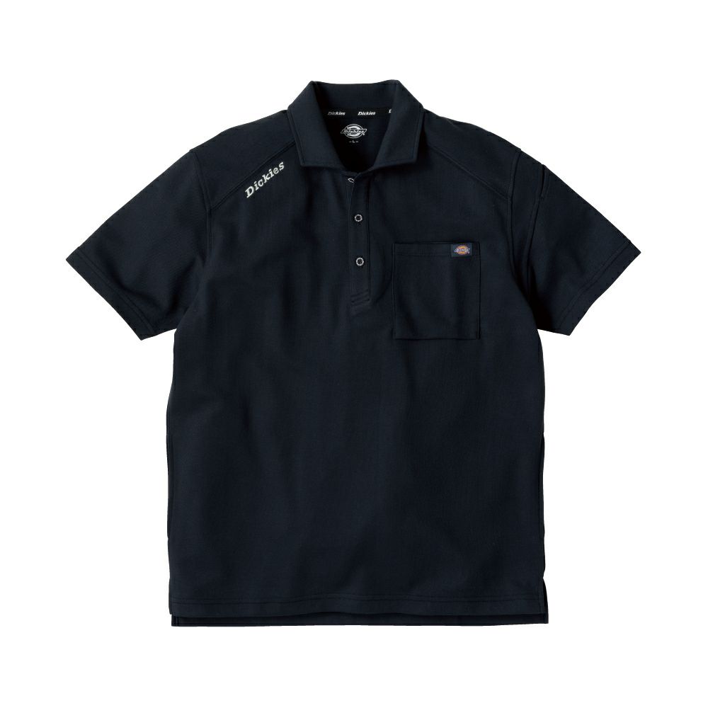 【Dickies】T/C鬼鹿の子半袖ポロシャツ